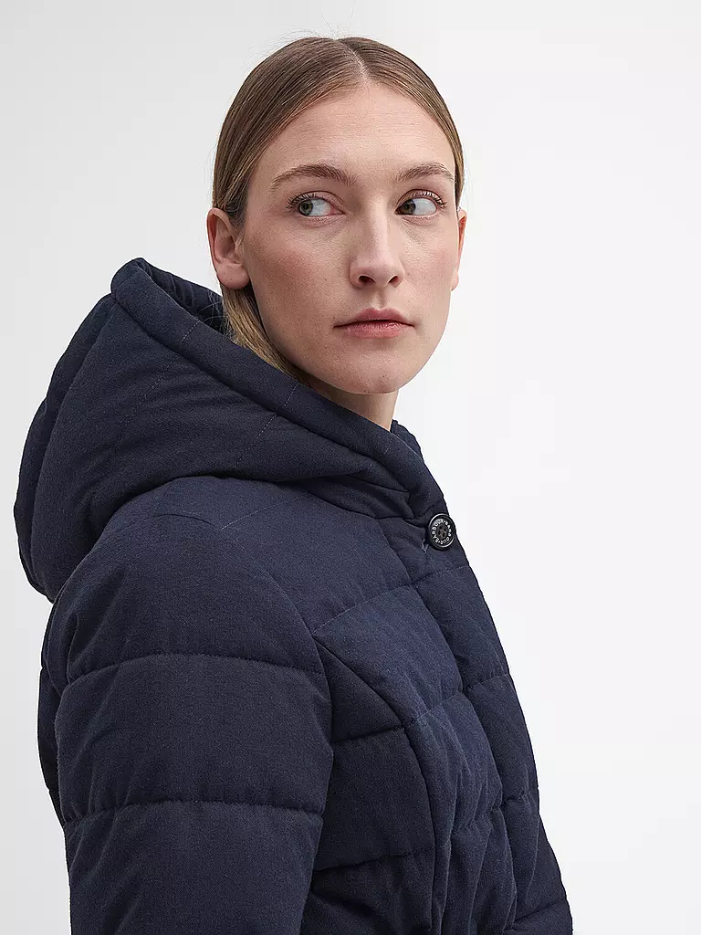 BARBOUR Steppmantel CLARENCE dunkelblau