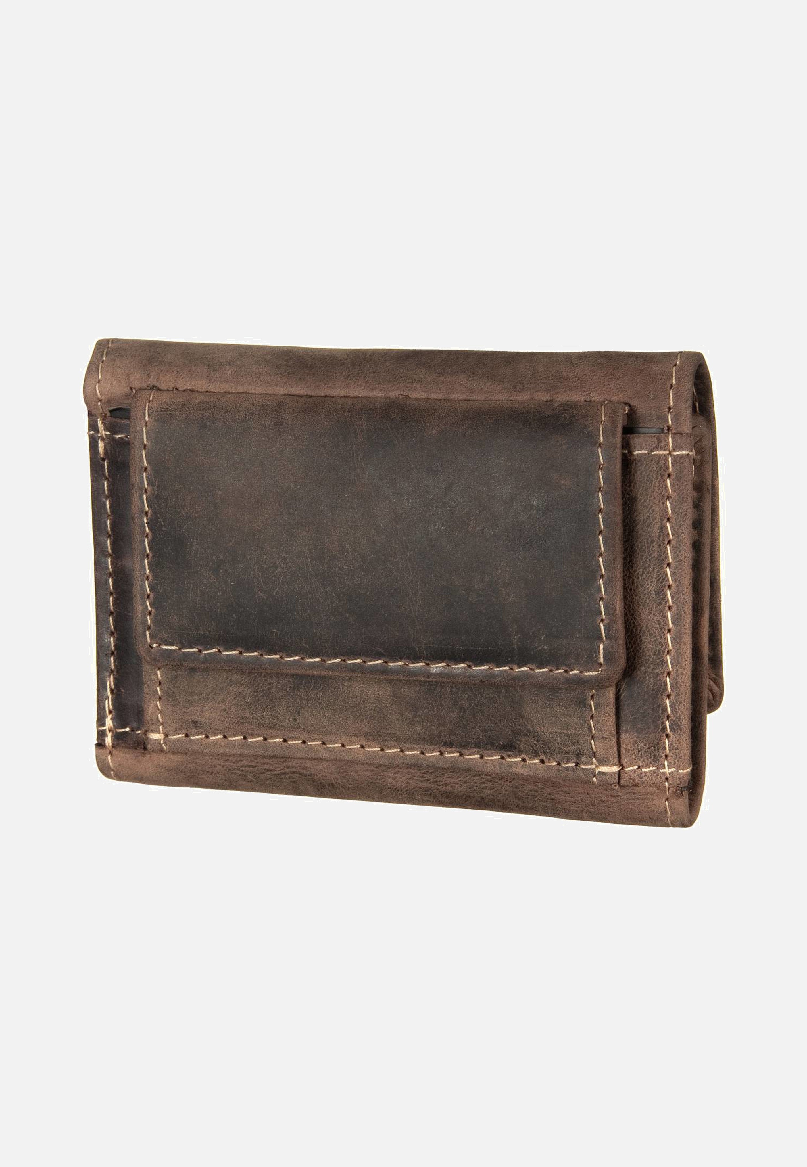 Vintage Sattelbraun - Portemonnaie