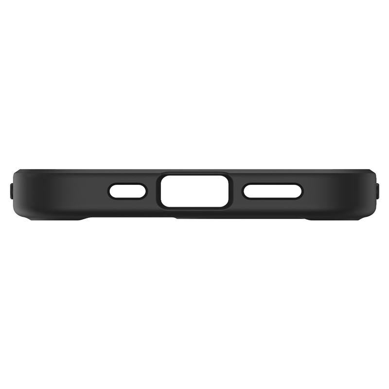 iPhone 16e Ultra Hybrid MagSafe Hülle TPU Bumper Acryl Rückseite Air Cushion Fallschutz (ACS09144) - Frost Black