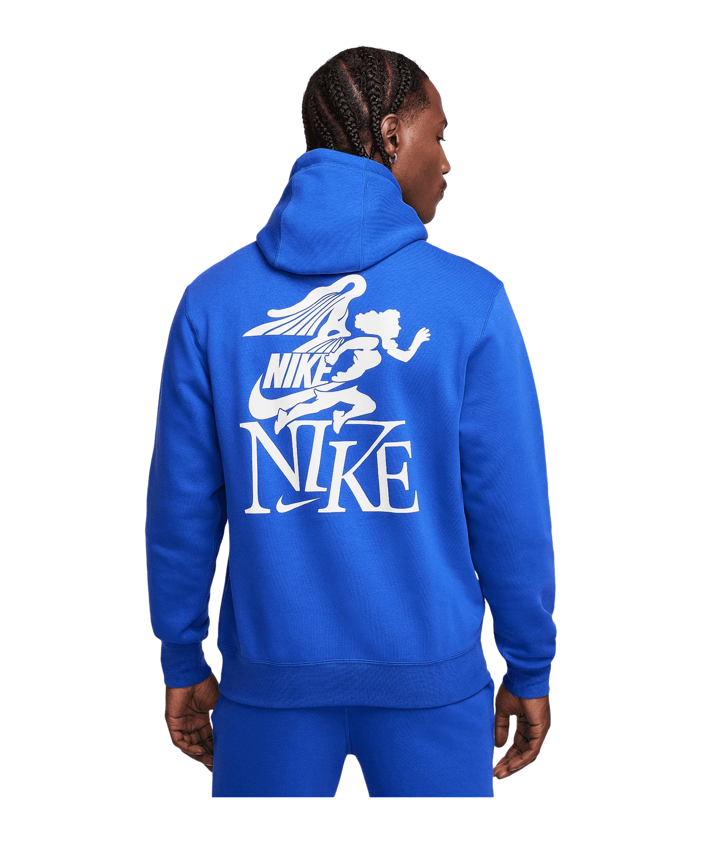 Nike Club Hoody Blau F480
