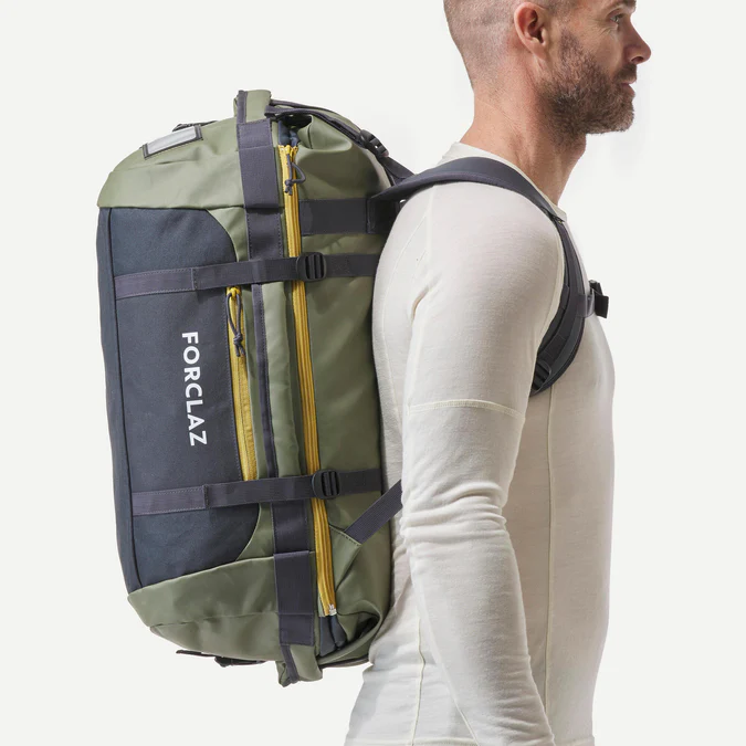 Decathlon Forclaz - Bolsa de viagem Forclaz 500 Extend de 40 a 60 litros