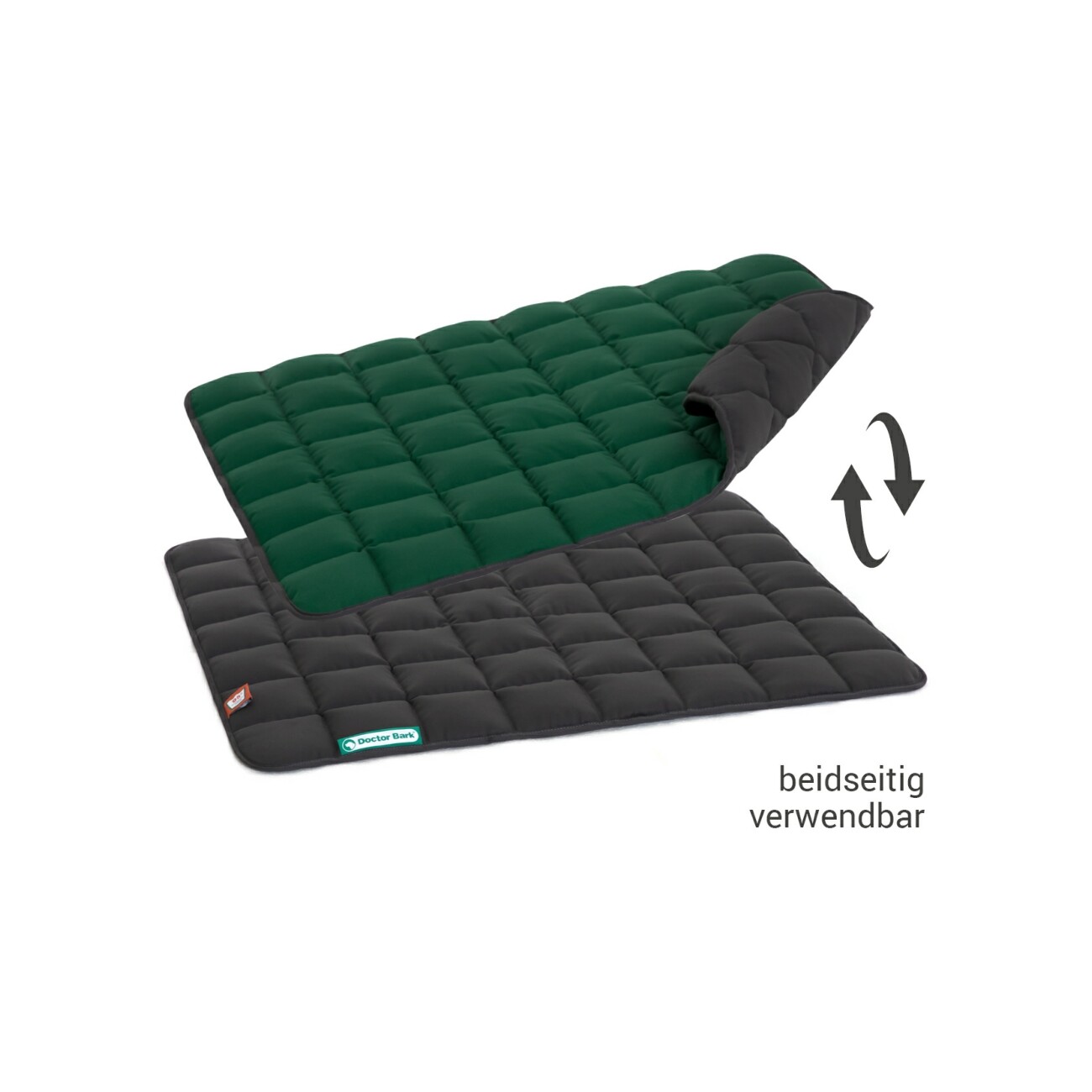 Doctor Bark Wendedecke grau/ grün M