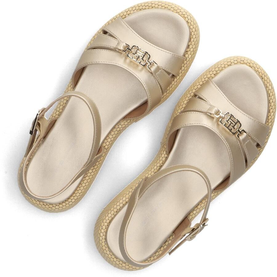 Tommy Hilfiger sandalen champagne platinum
