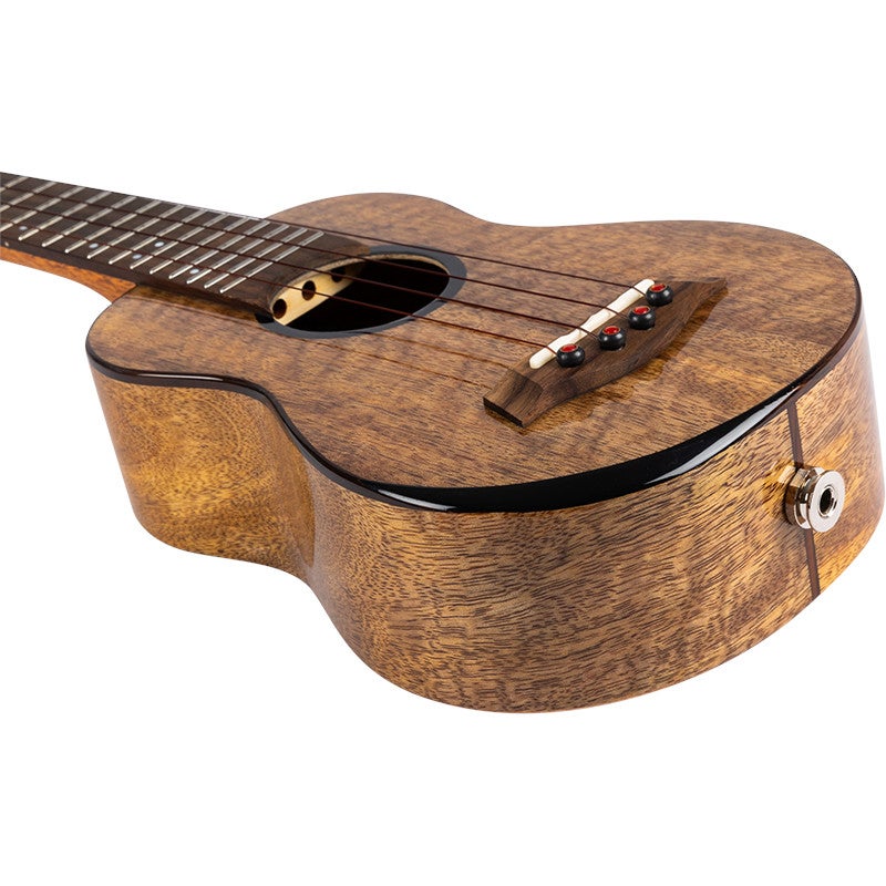 Flight Royal Series Fireball EQ-A Soprano E/A sopraan ukelele met gigbag