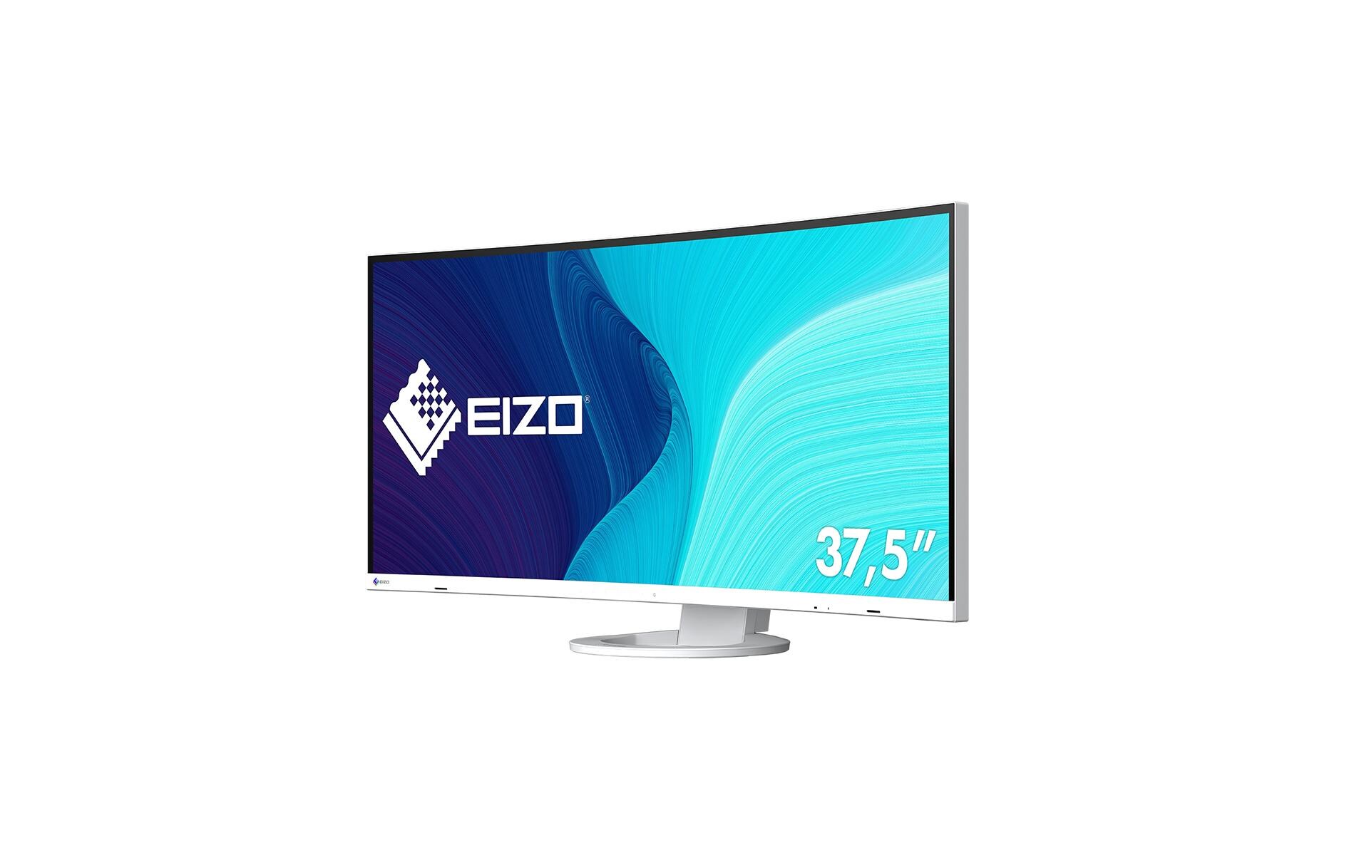 Monitor EV3895 Swiss Edition Weiss<br>37.5-Zoll Curved-Monitor mit IPS-Panel und vielen Anschlussmöglichkeiten