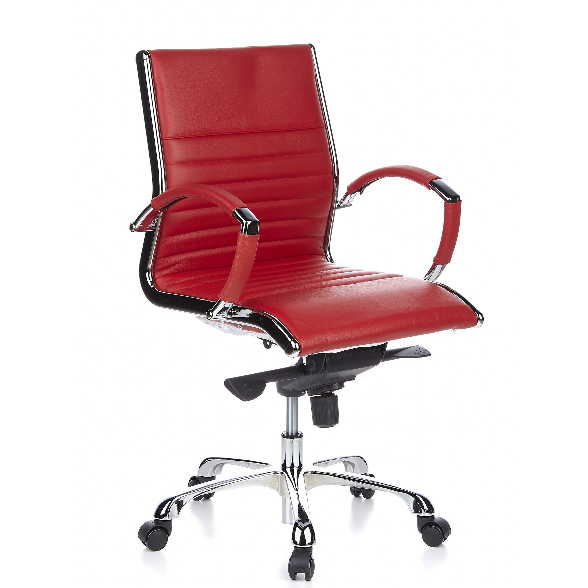 Profi Chefsessel PARMA 10 Leder mit Armlehnen hjh OFFICE