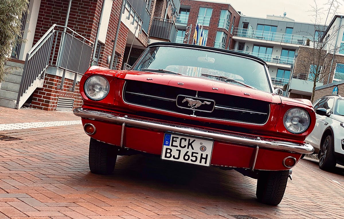 Ford Mustang Oldtimer Tagestour Wickede