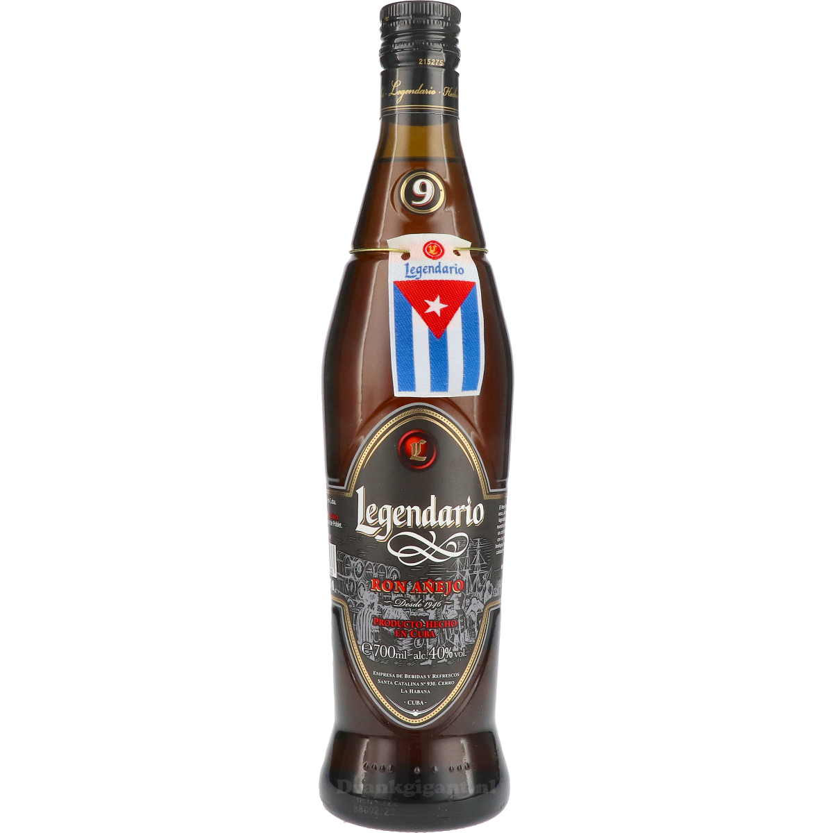 Legendario Ron Anejo 9 Years 70 cl