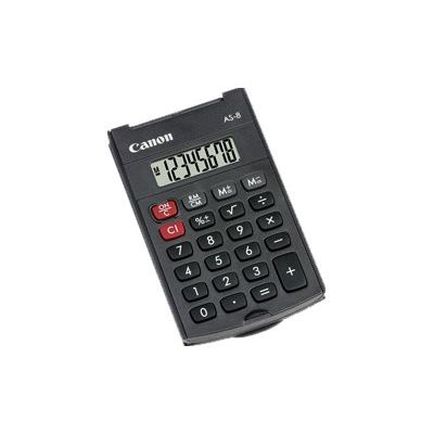 Calculatrice de poche Canon AS-8 - 8 chiffres - alimentation batterie