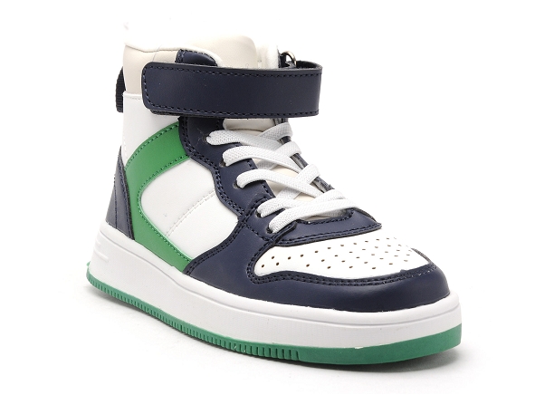 Bopy boots bottine enfant lakato blanc