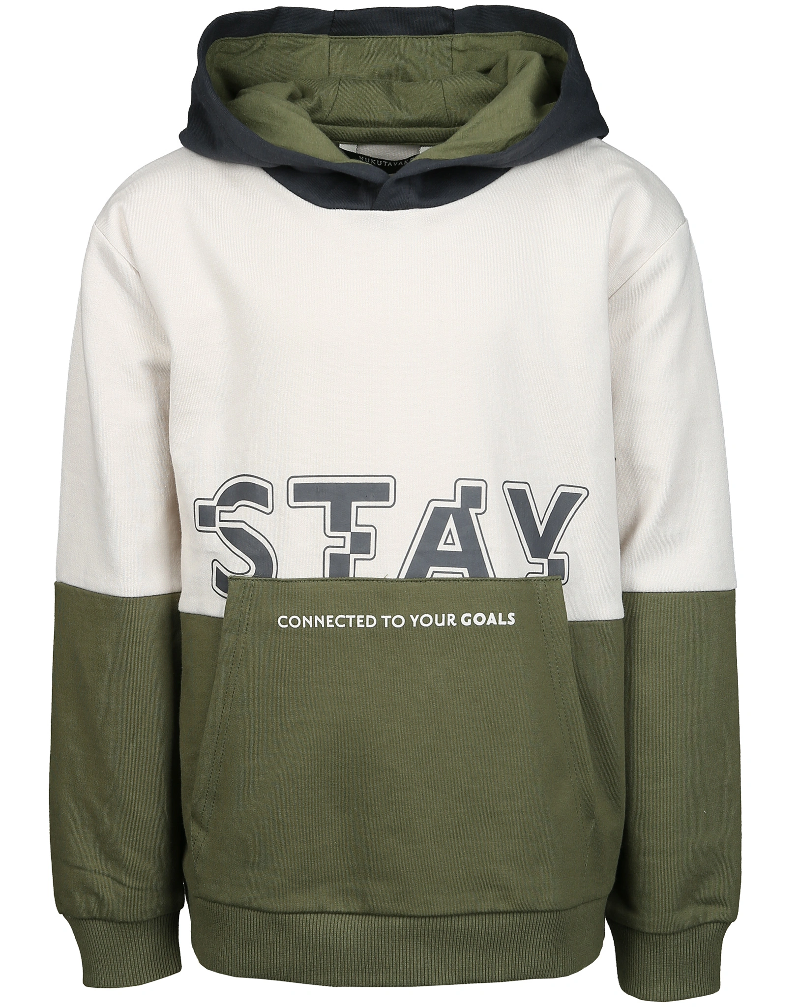 Kapuzensweatshirt STAY CONNCTED in jungle