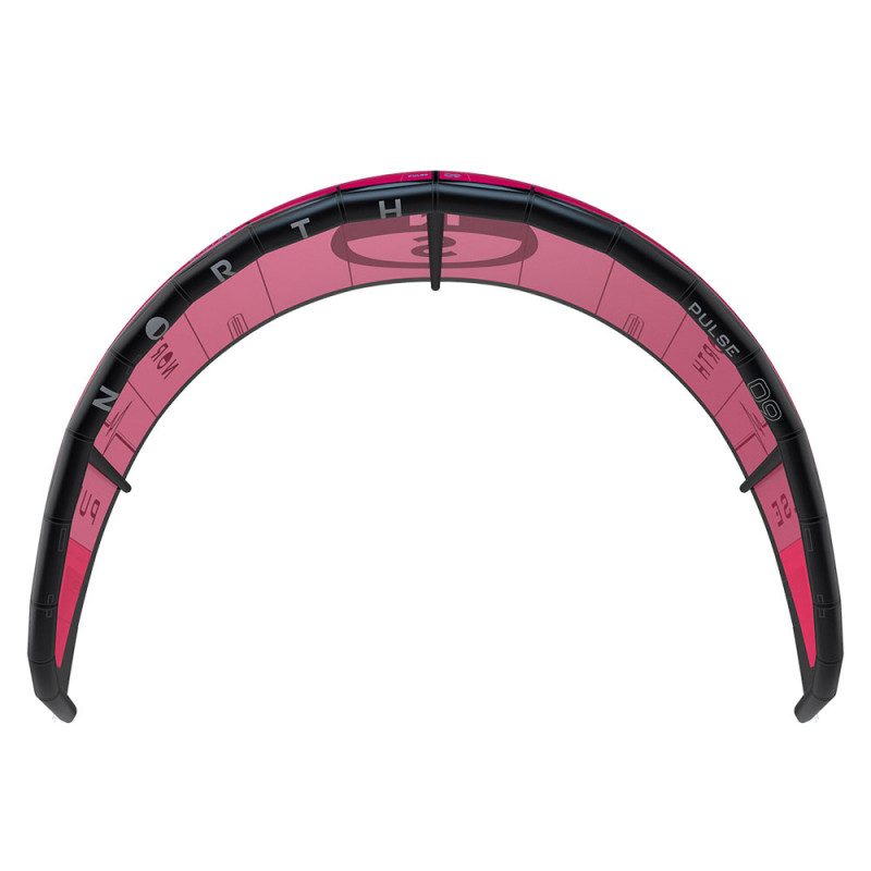 AILE DE KITESURF NORTH PULSE 2024 RUBINED RED