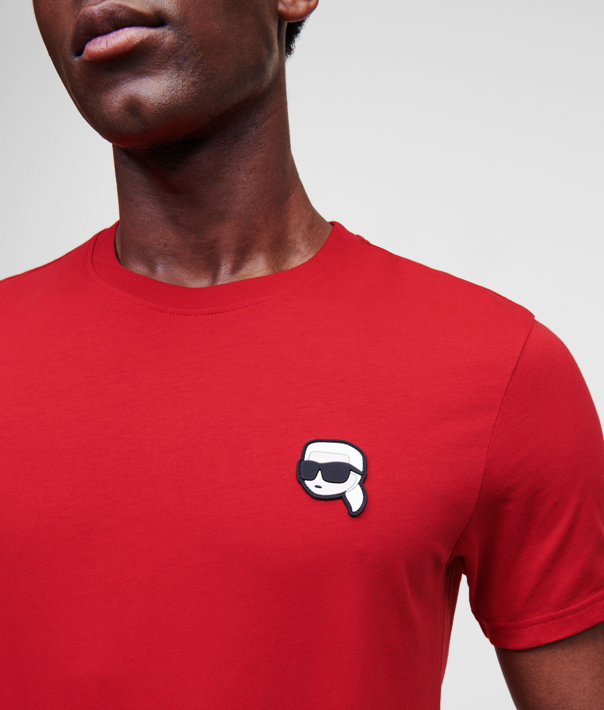 T-SHIRT KARL IKONIK AVEC EMPIÈCEMENT