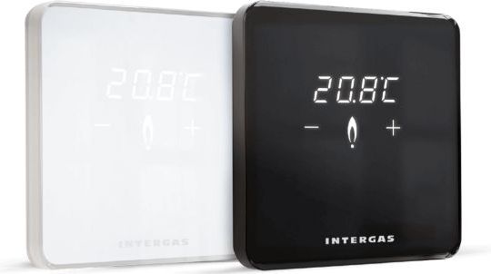 Intergas - Comfort Touch - Thermostaat - Zwart - Modulerend + Incomfort Basis Ll Gateway