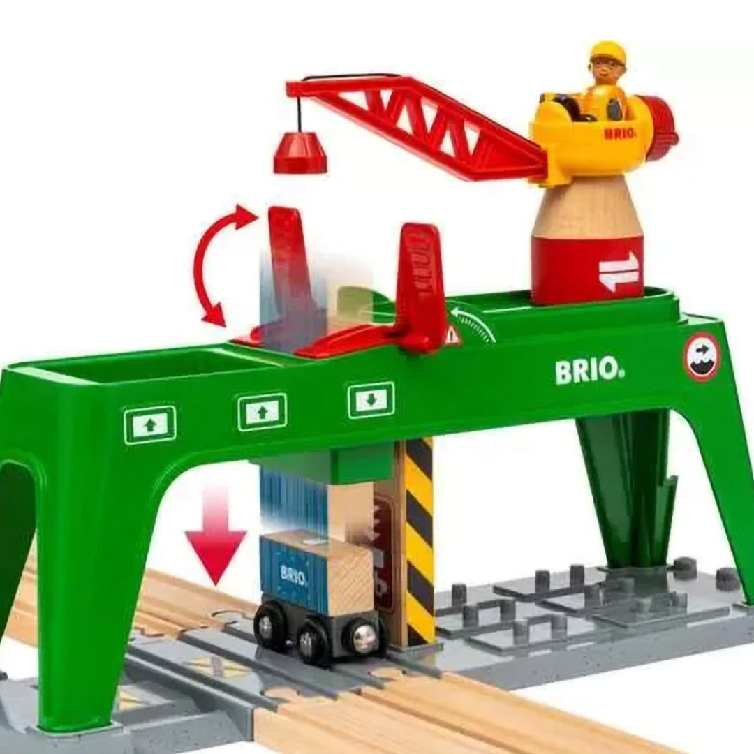brio container kraan - 6-delig