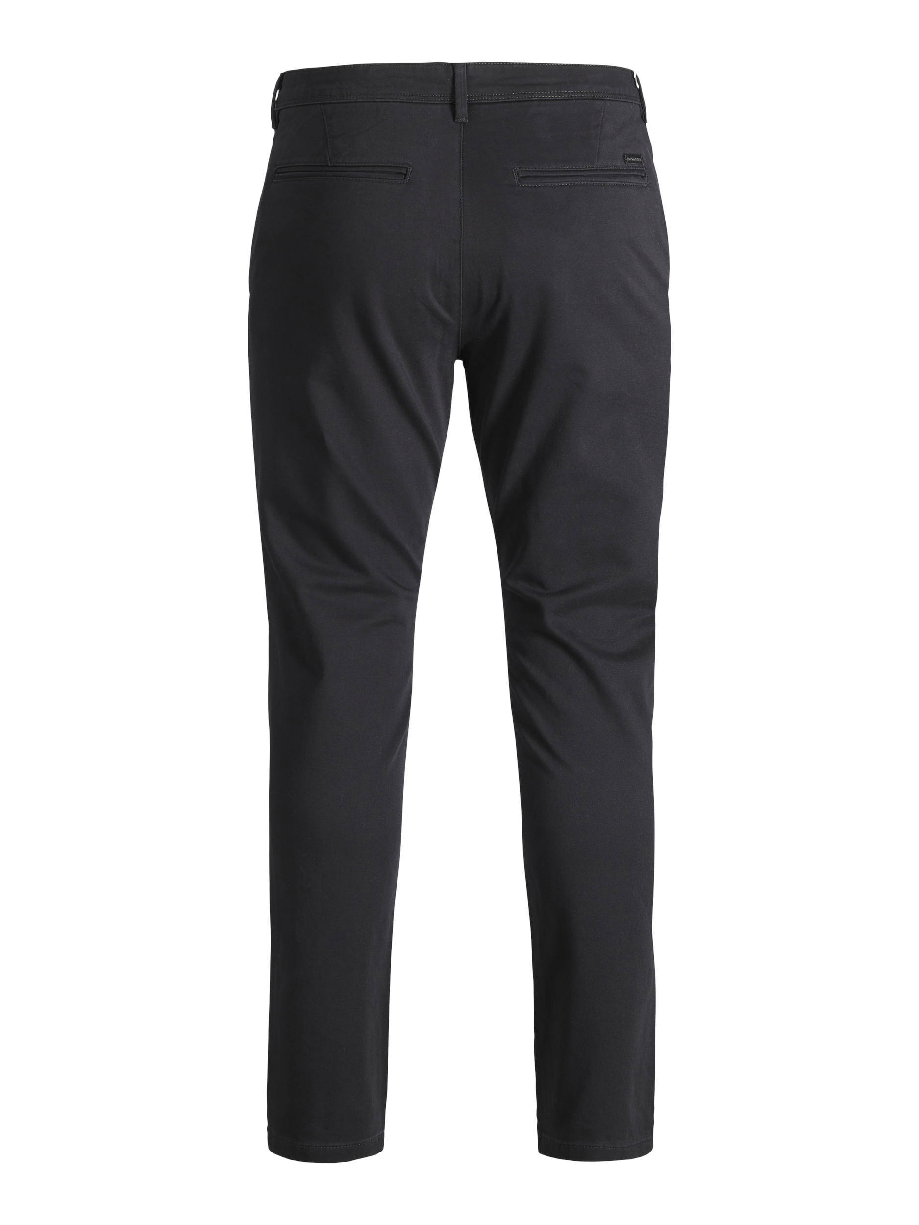 JACK & JONES slim fit it chino JJIMARCO JJBOWIE zwart