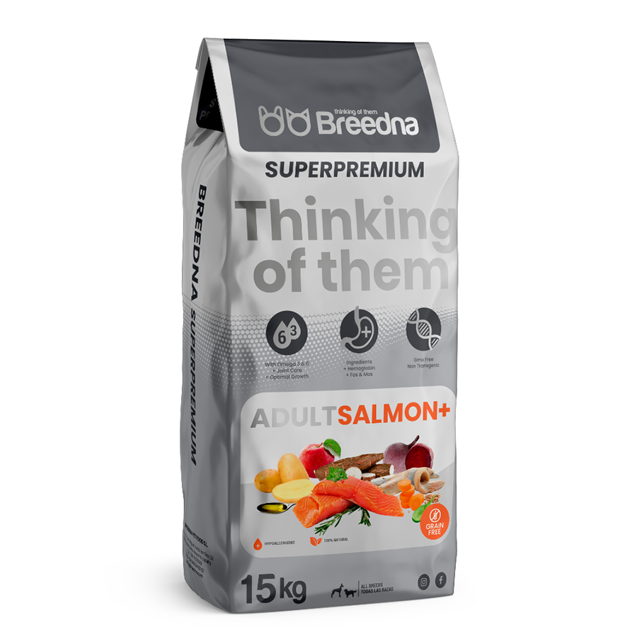 Ração Breedna Grain Free Salmon+ para Cães