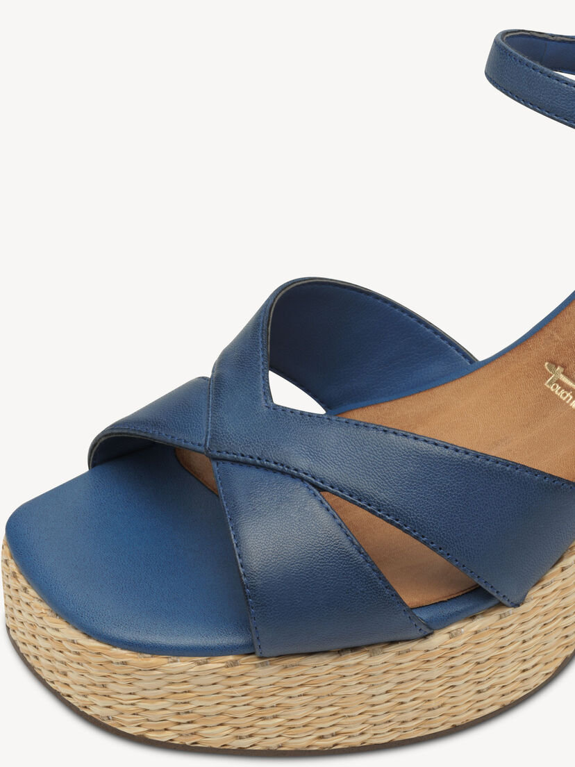 Leren Sandaaltje - blauw