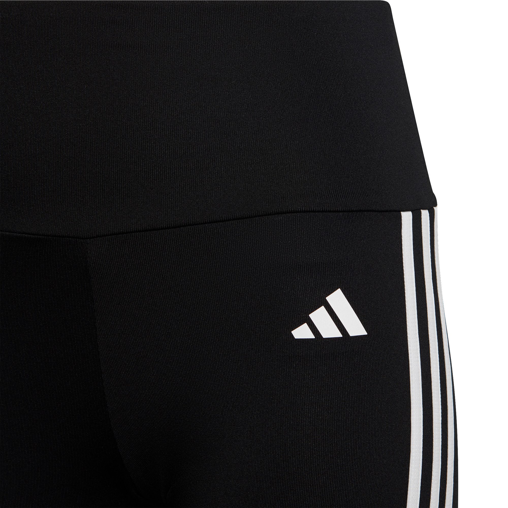 adidas Train Essentials 3-Streifen High-Waisted Tights Mädchen schwarz