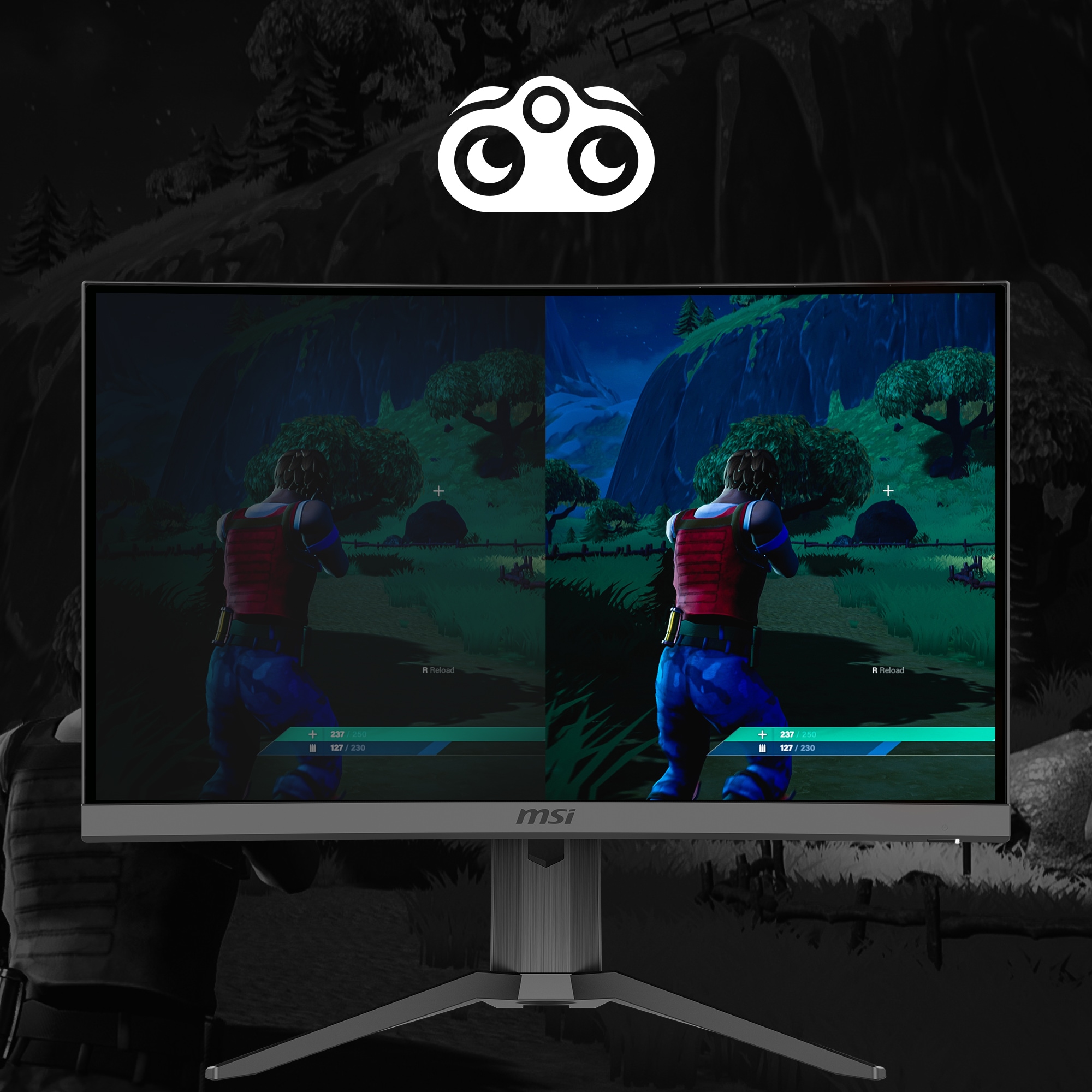 MSI Curved-Gaming-LED-Monitor »G24C6P E2« 59,9 cm/24 ″  1920 x 1080 px Full HD 1 Reaktionszeit 180 Hz höhenverstellbar, 3 Jahre Herstellergarantie