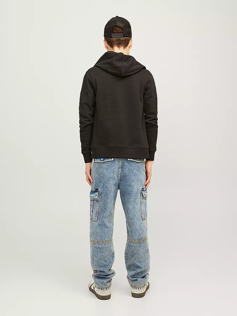 JACK & JONES Jungen Jeans Relaxed Fit JJICHRIS  blau
