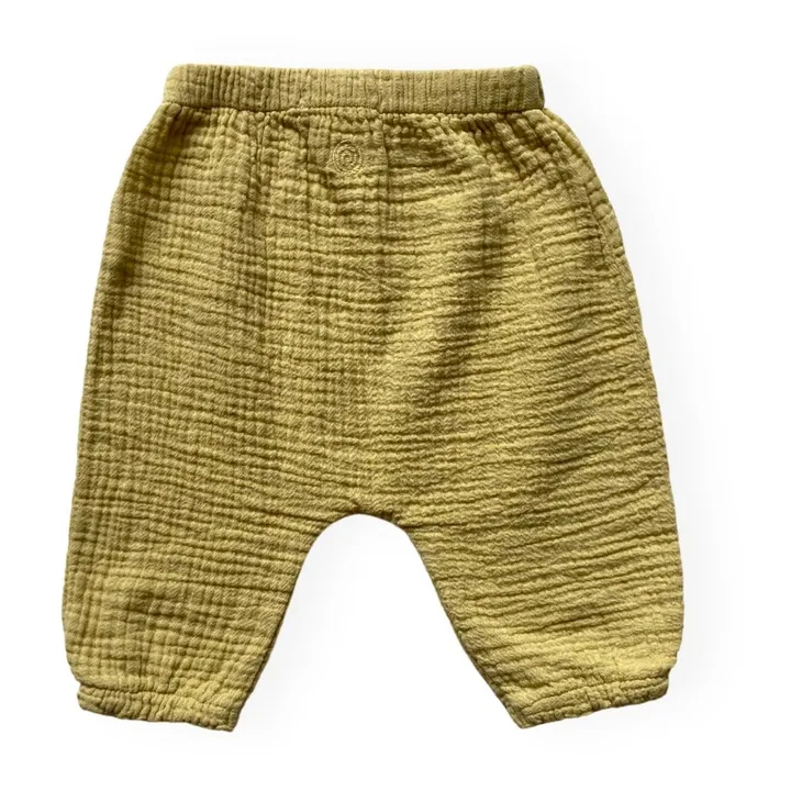 GOLD, Olalala Pantalon Taki Coton Bio | Jaune moutarde