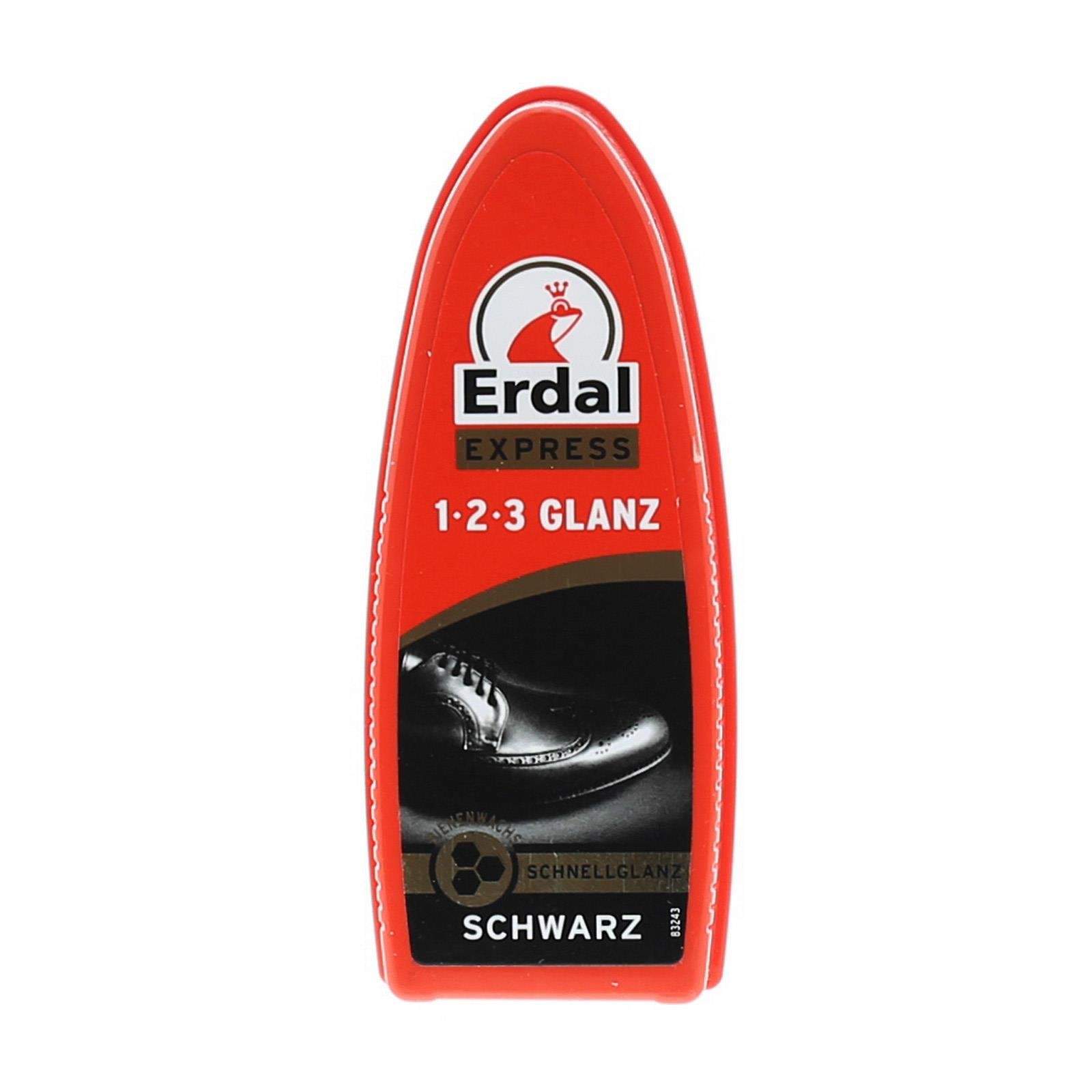 Erdal 1 2 3 Glanz Schwarz