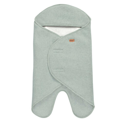 Babynomade® double polaire vert sauge / blanc - BEABA