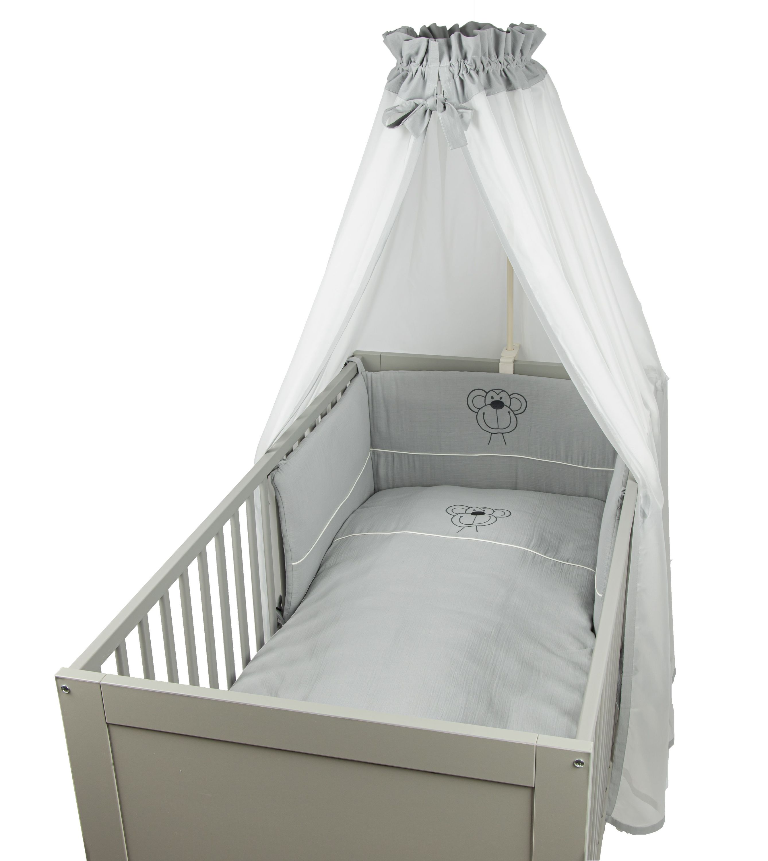Musselin Bett-Set 3tlg.