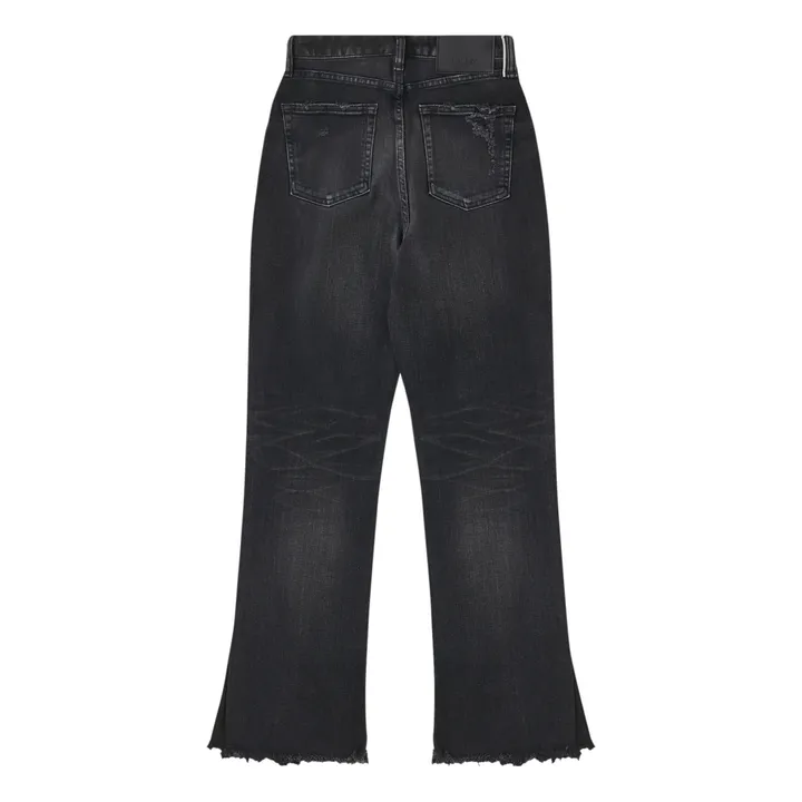 Moussy Vintage Jean Alhambra Flare-Hi | Noir