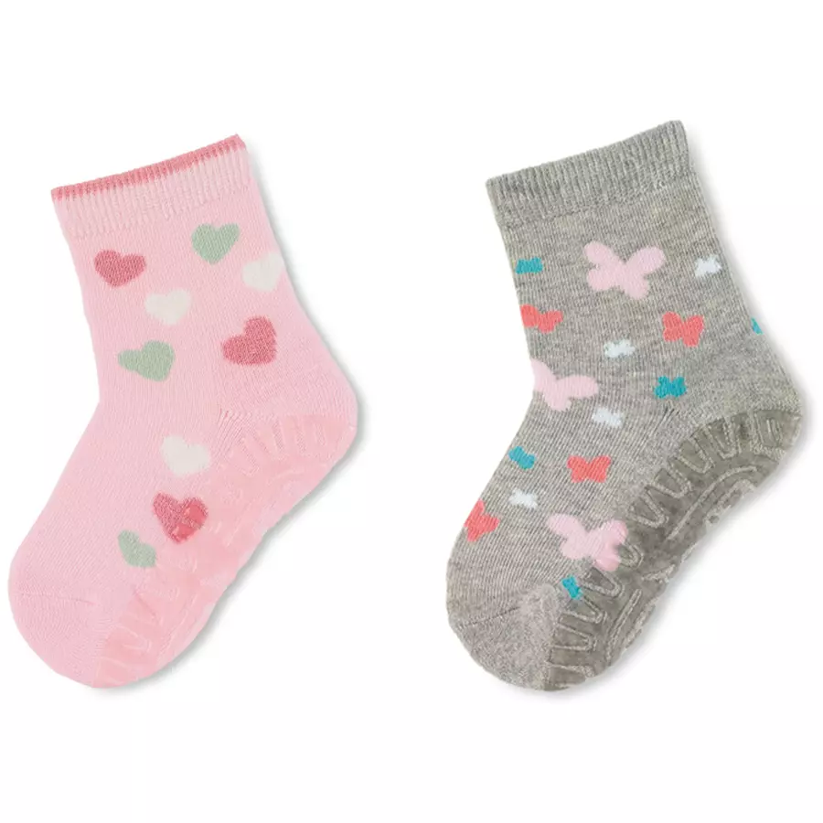 Sterntaler Fliesenflitzer Air Doppelpack HerzenSchmetterling rosa