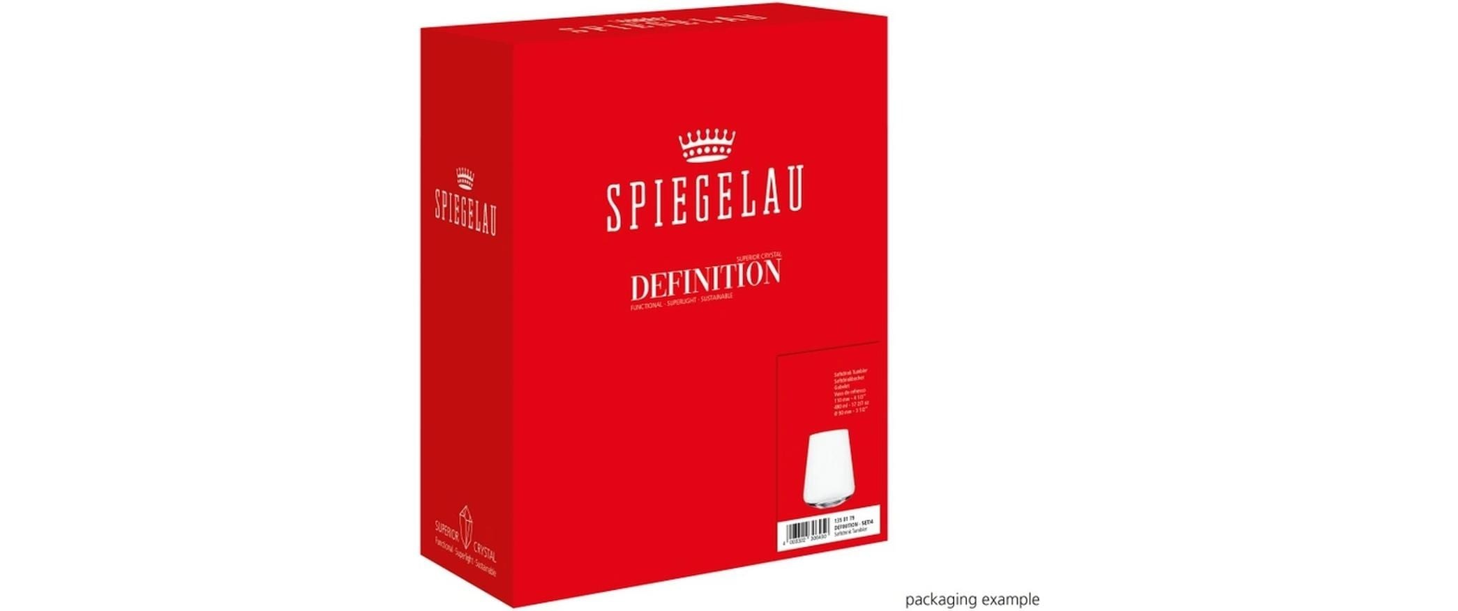 Eulenspiegel Glas »Spiegelau Trinkglas Definition 490 ml, 4 Stück, Transparent« Brillianz, Kristallklar