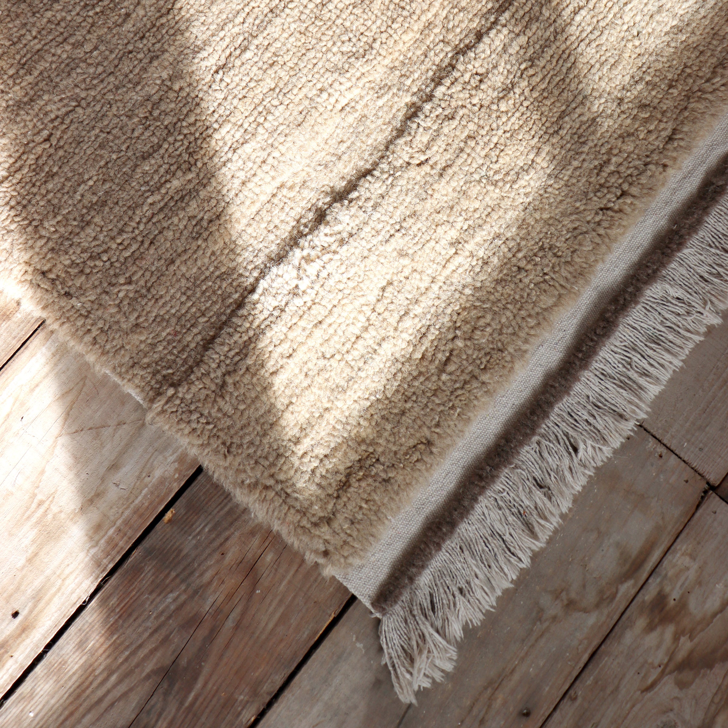 Lorena Canals Steppe Vloerkleed 120 x 170 cm - Sheep Beige