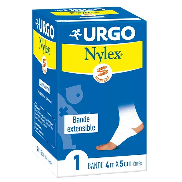 Curativo elástico Urgo Nursing Care Nylex 5cm x 4m