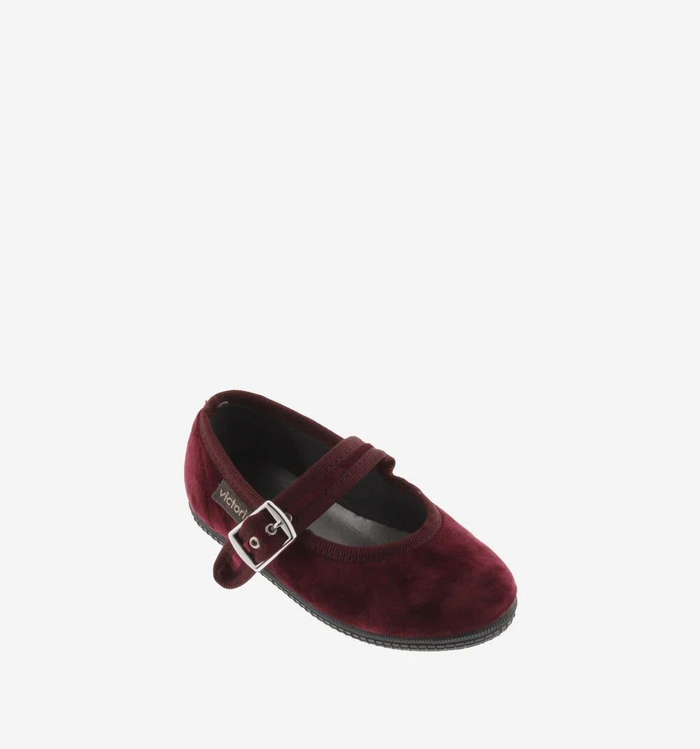 ODA VELVET MARY JANEBURDEOS