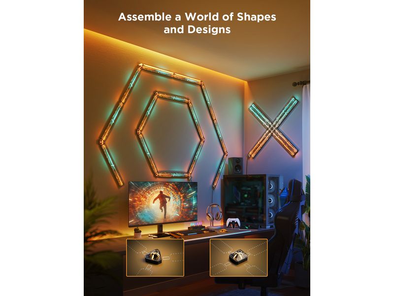 Govee Gaming Wall Light Erweiterung zu Govee Gaming Wall Light