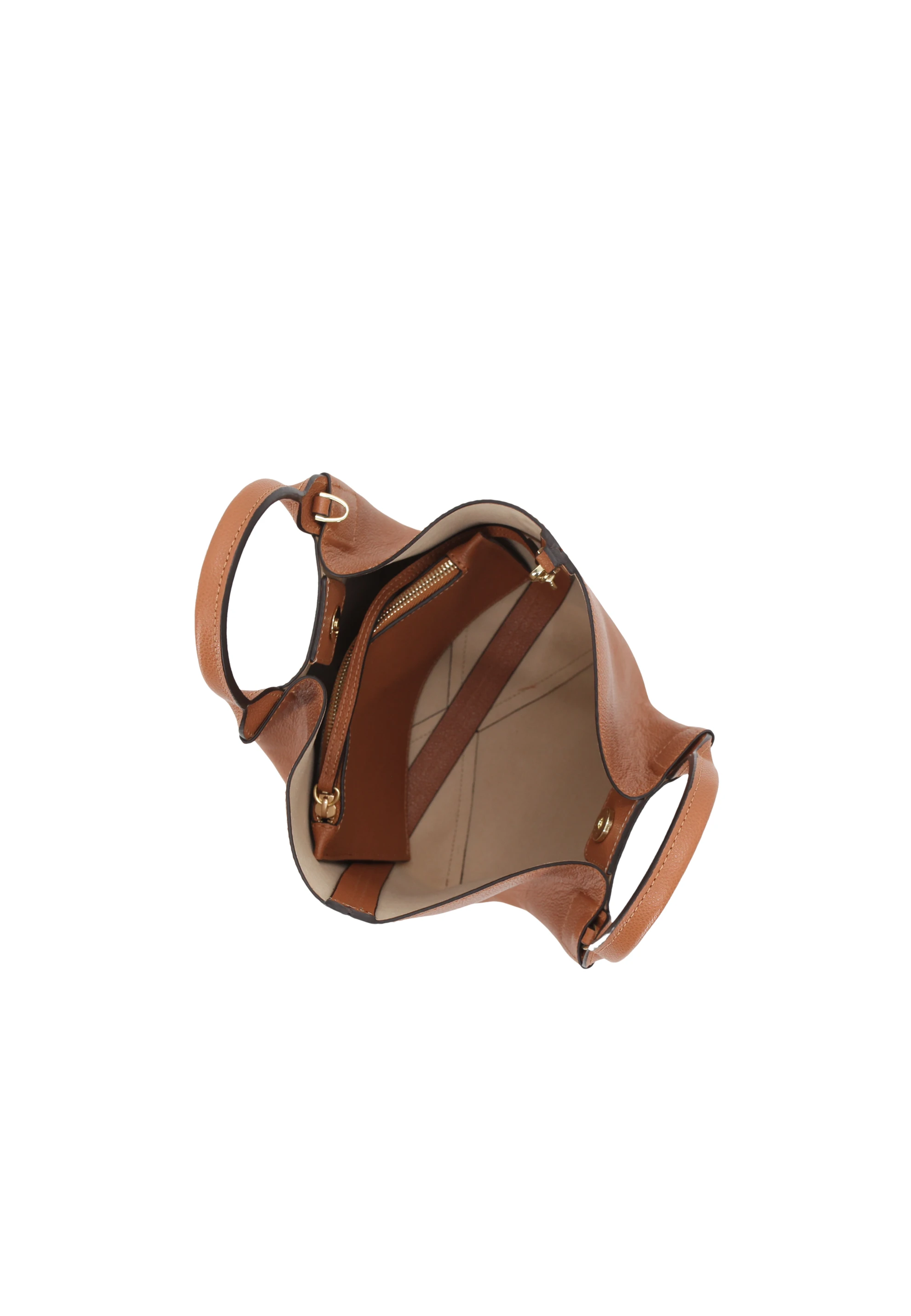 Shopper ESSENTIAL small Leather Agave Standard
