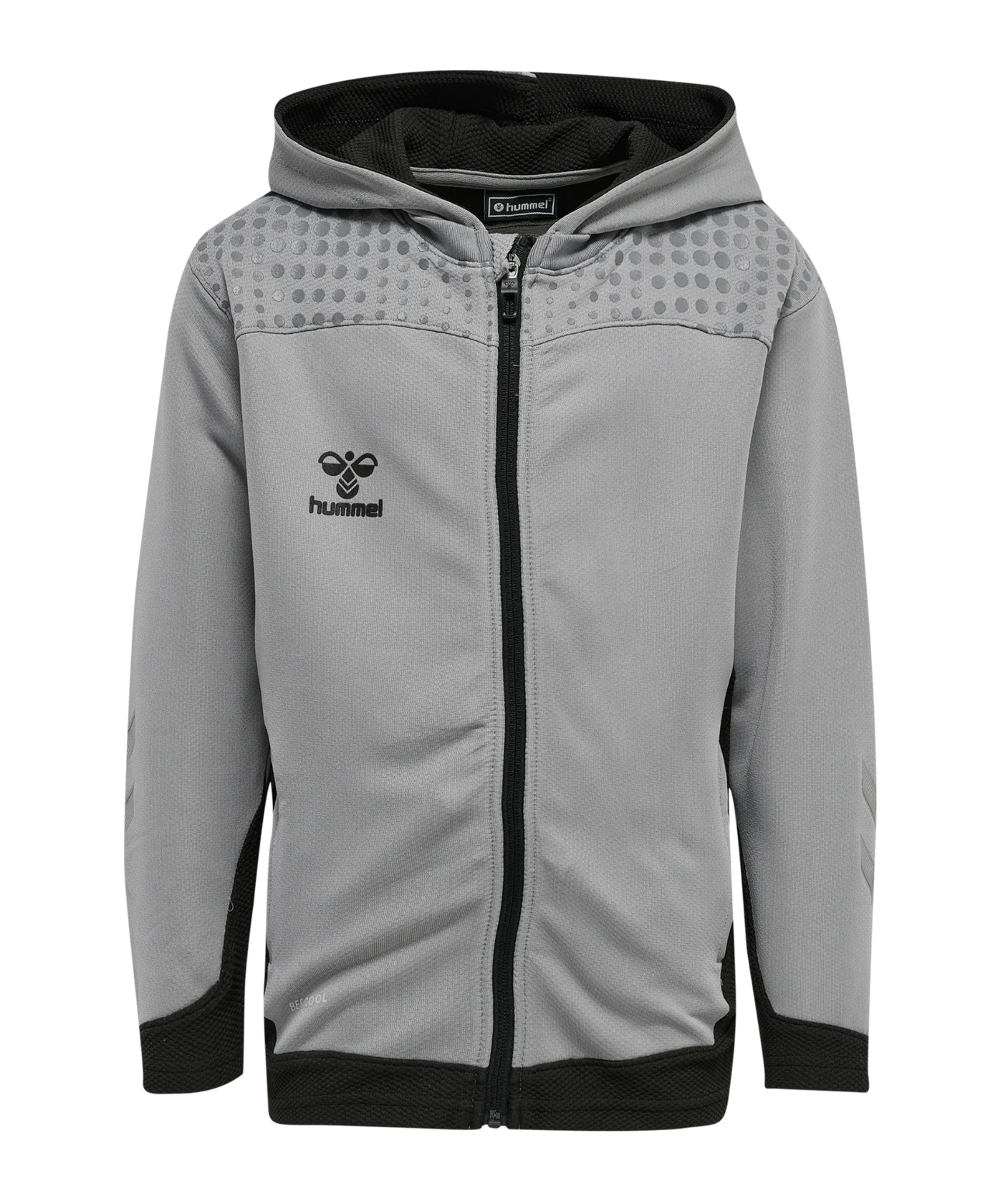 Hummel hmlLEAD Poly Trainingsjacke Kids Grau F2006