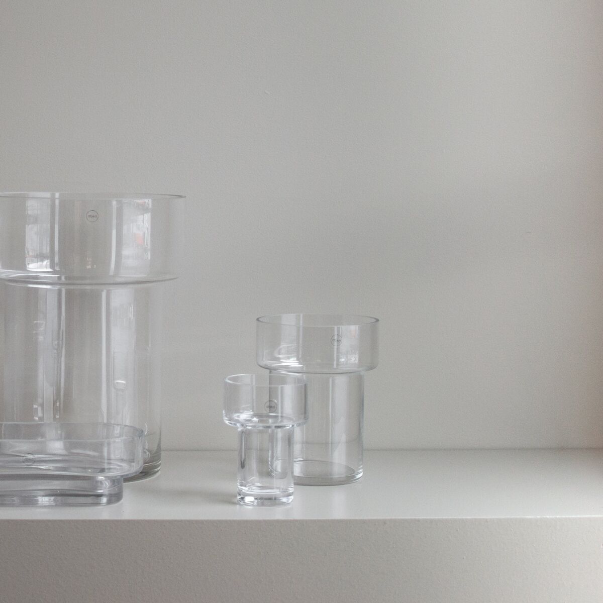 Keeper glassvase, medium, klar