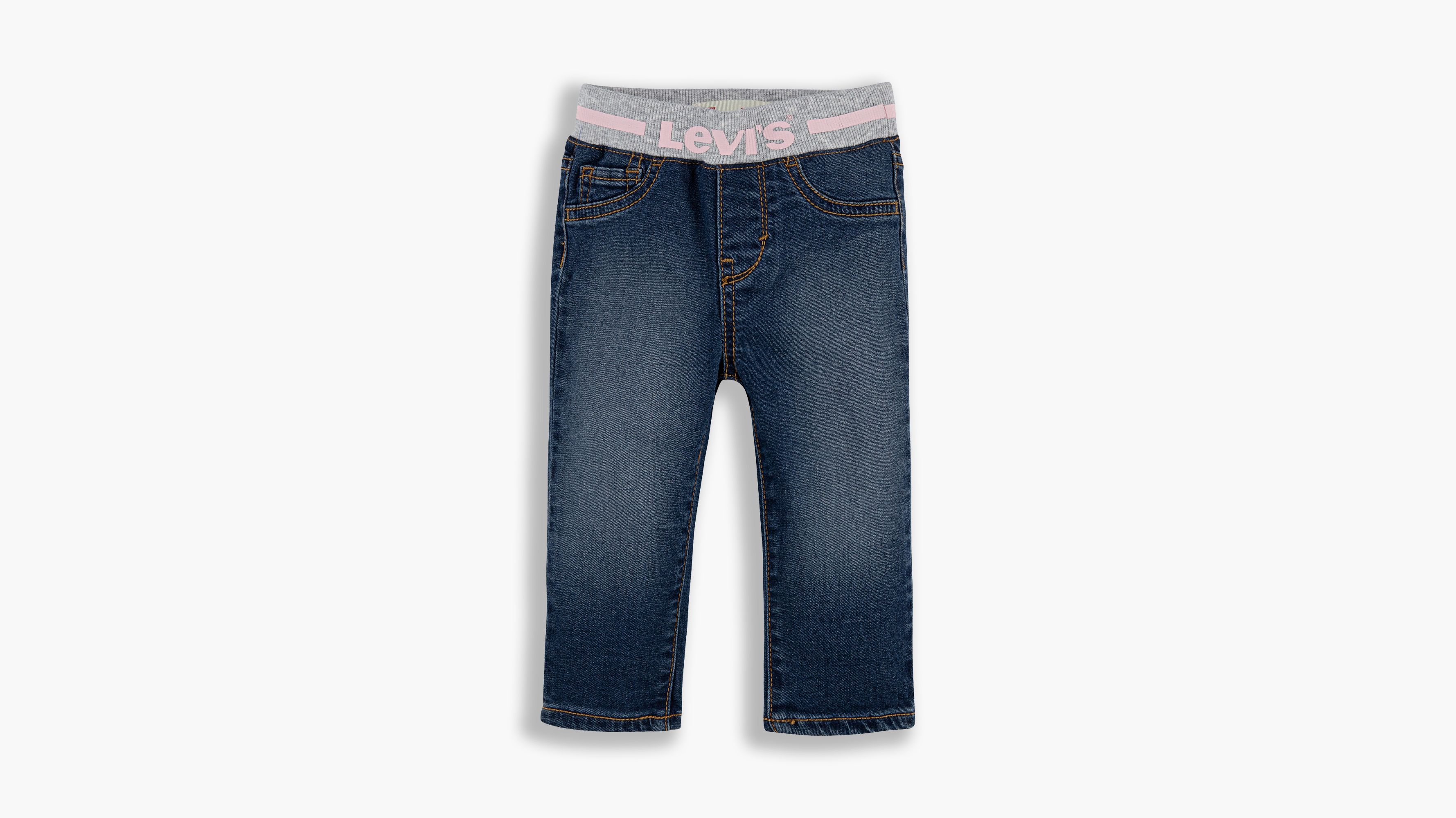 Jean Skinny à enfiler bébé - Westthird Pink - Rose