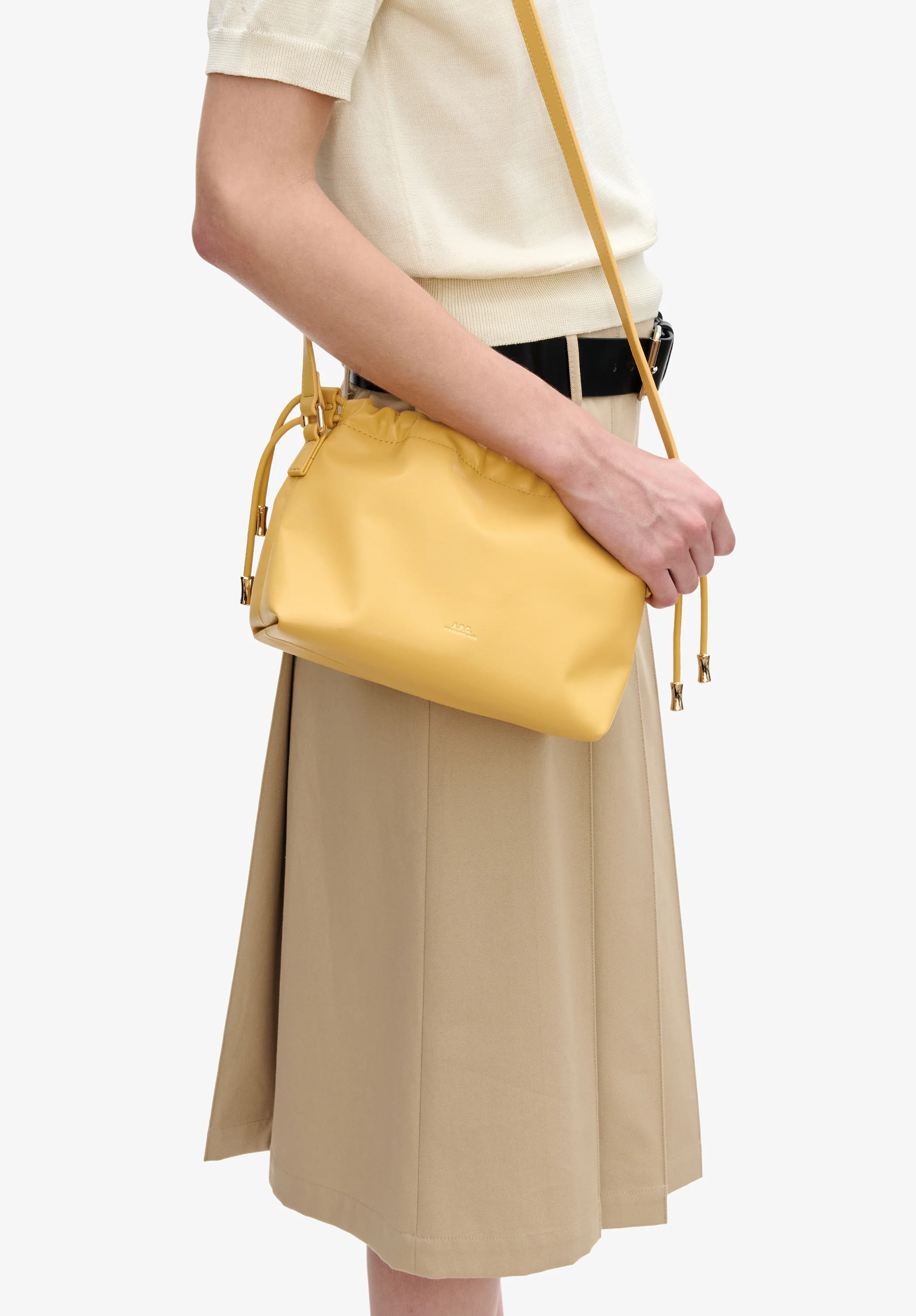 sac ninon mini - Jaune beurre