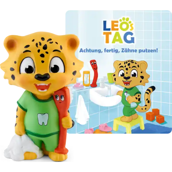 Hörfigur Leo´s Tag - Achtung, fertig, Zähneputzen!
