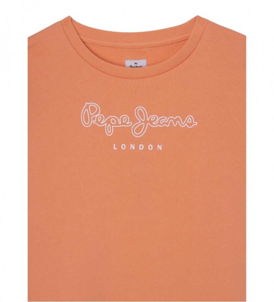 Moletom laranja rosa da Pepe Jeans