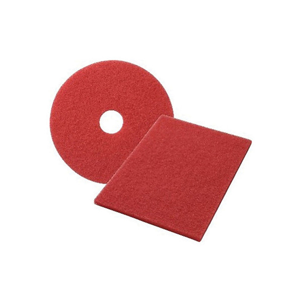 Disques de lustrage rouge 280 mm, lot de 5