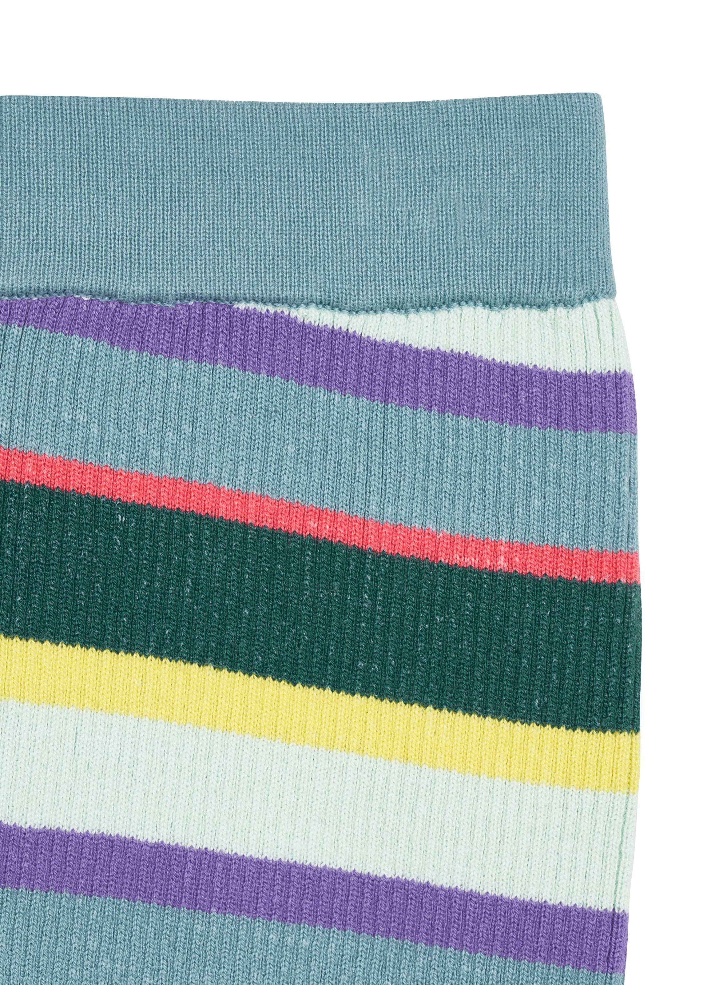 GEMIN - Short tricoté en coton mélangé| Bleu