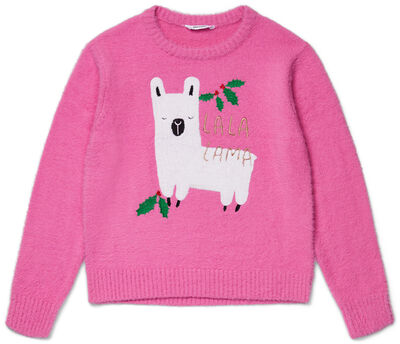 Luca & Lola Dame Genser Lalalama Gift, Pink