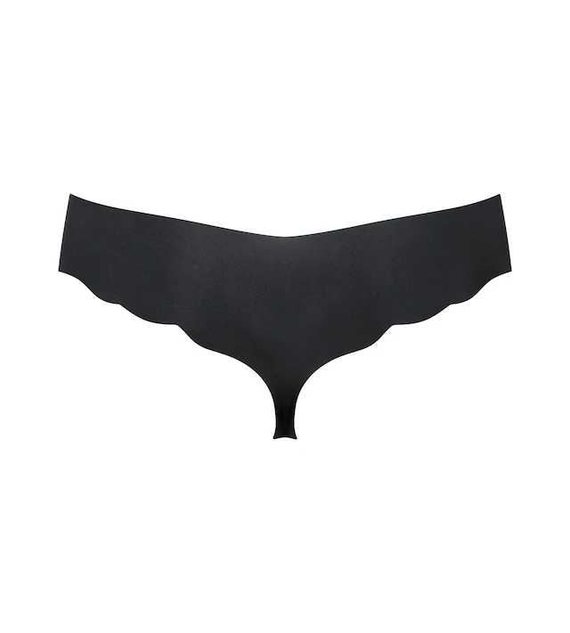 sloggi String »ZERO Microfibre 2.0«, nahtlos, gewellte Abschlüsse, ultraleicht, Hipster-Stil