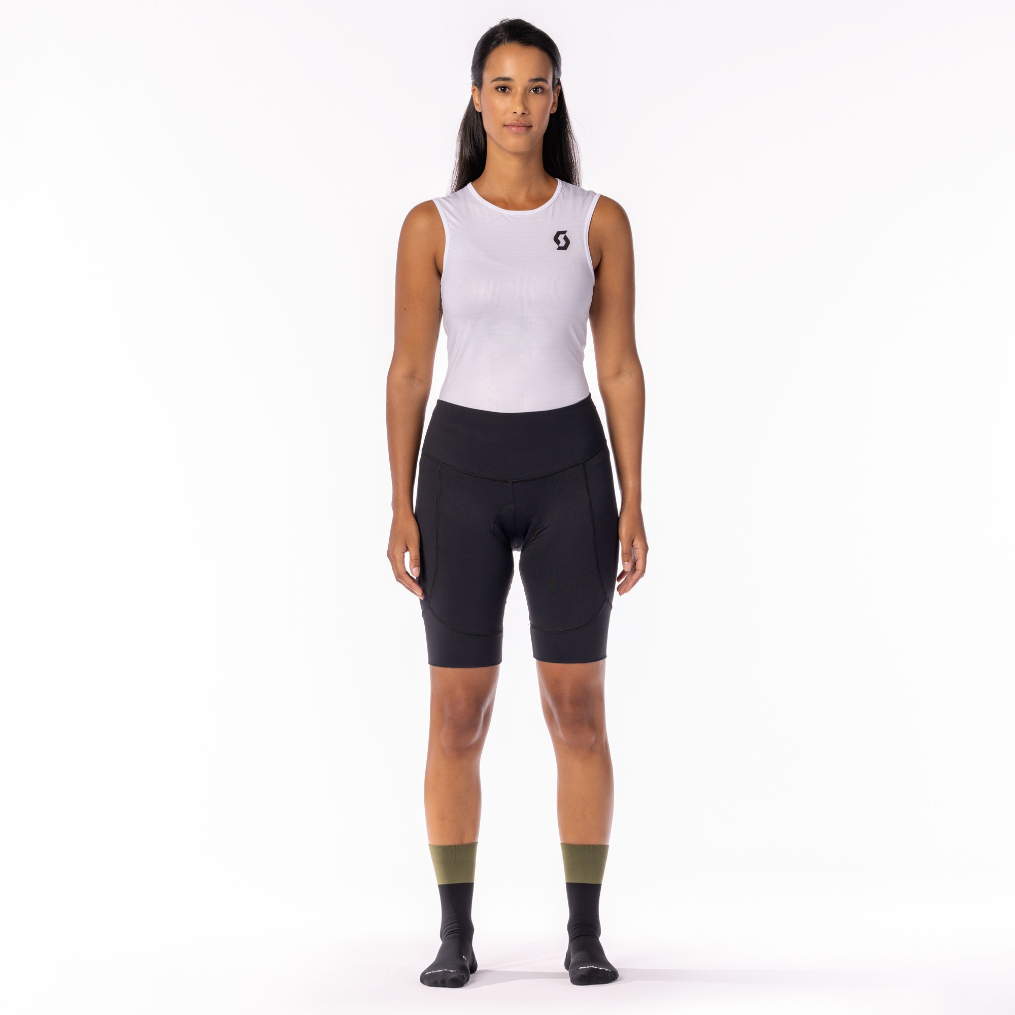 SCOTT Endurance 10+++ Shorts Sort til Kvinder