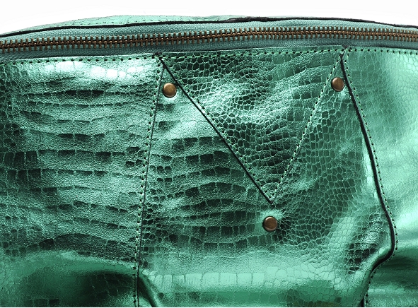 Pieces ville accessoires pcmilla leather bumbag fc vert