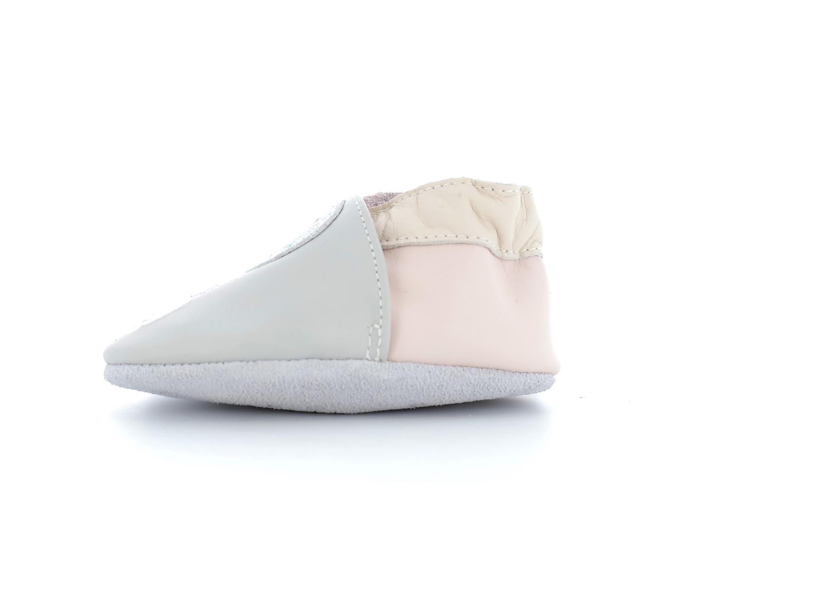 Robeez-DREAM TACKER Cuir Beige Rose